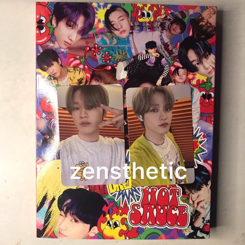 PC PHOTOCARD CHENLE HOT SAUCE CRAZY VER & PC 7 DREAM CAFE CHENLE