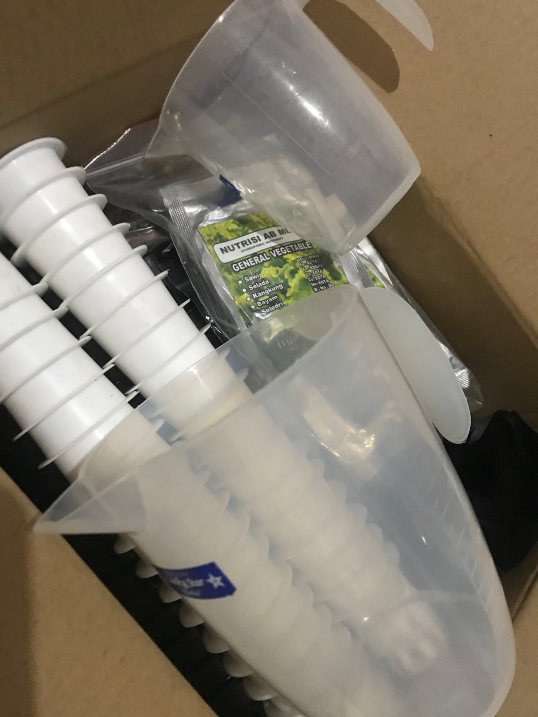 Gelas Ukur Takar Plastik 500ml Dan 1.000ml