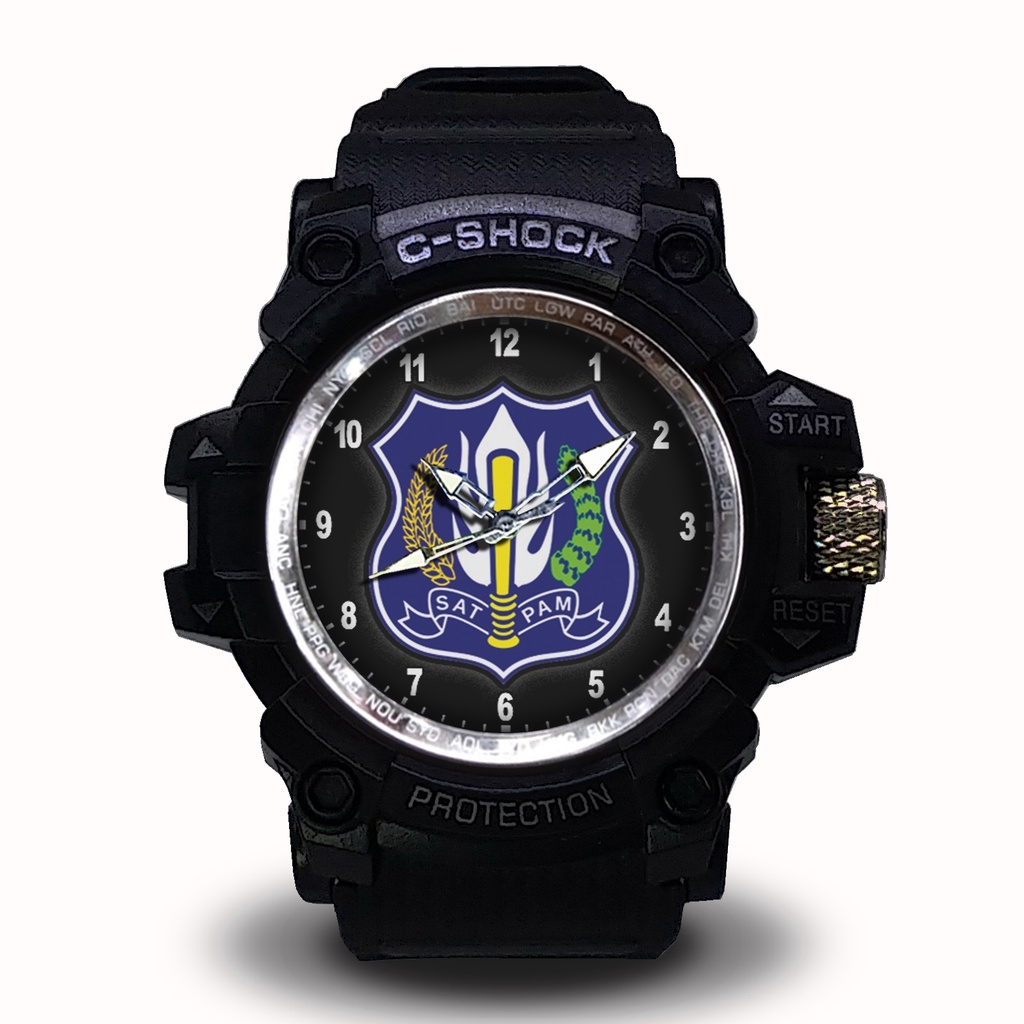 JAM TANGAN LOGO SATPAM - KBS RI OUTDOOR