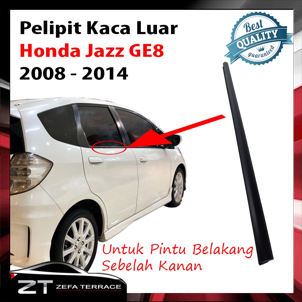 RB Pelipit Kaca Honda Jazz Ge8 2008-2014 Weather strip Pelipit Kaca Honda Jazz RS Karet Pelipit