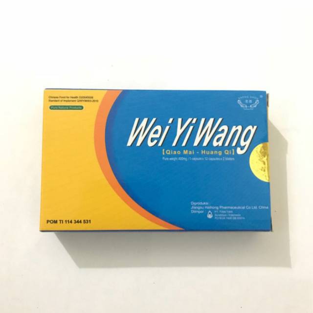 Wei yi wang 1 kotak kecil obat diabetes