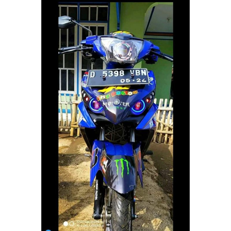 INNER CUSTOM MX NEW NJMX 135 150 DADA VARIASI LED LAMPU SENJA PNP 6
