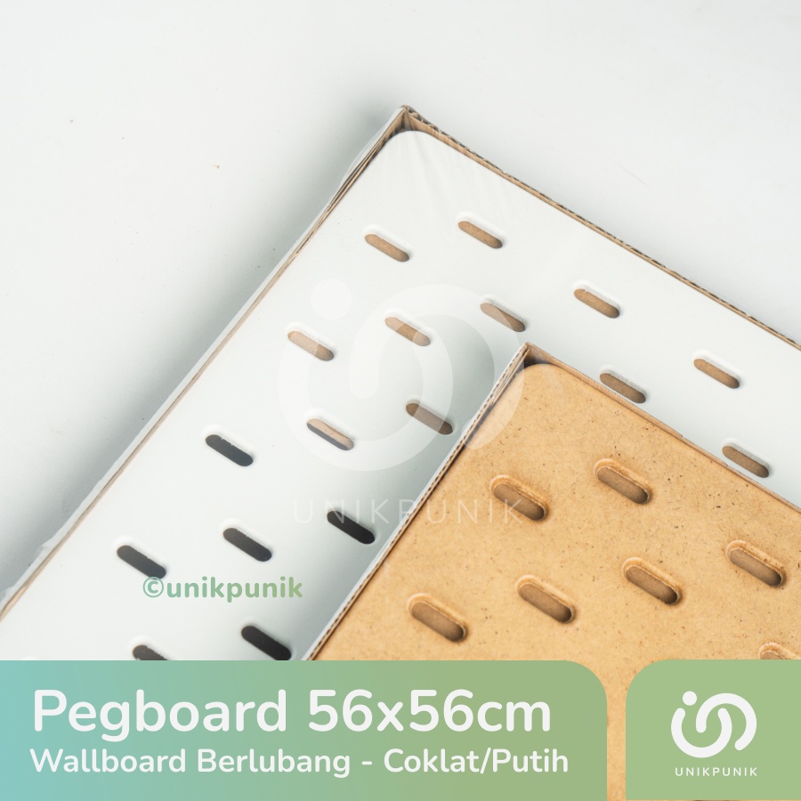 

SK4D1S IKE4 / Pegboard 56x56 cm / Wallboard / Papan Tempel