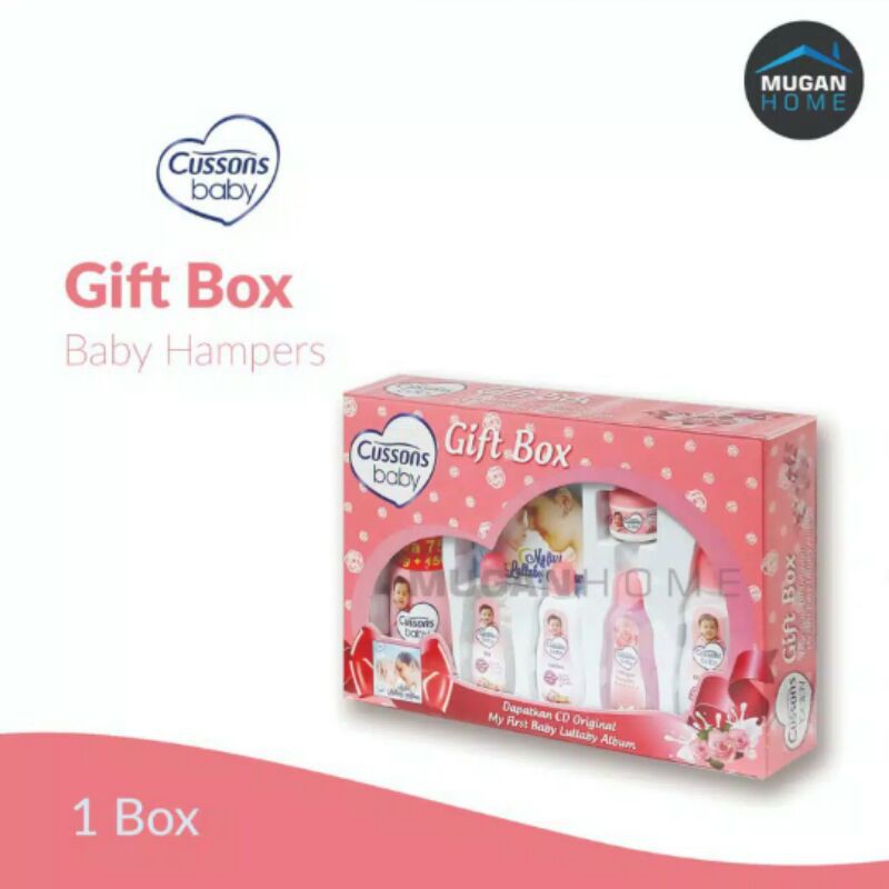 CUSSONS BABY GIFT BOX/PERLENGKAPAN MANDI/1 SET KADO/PAKET KADO/BAYI BABY