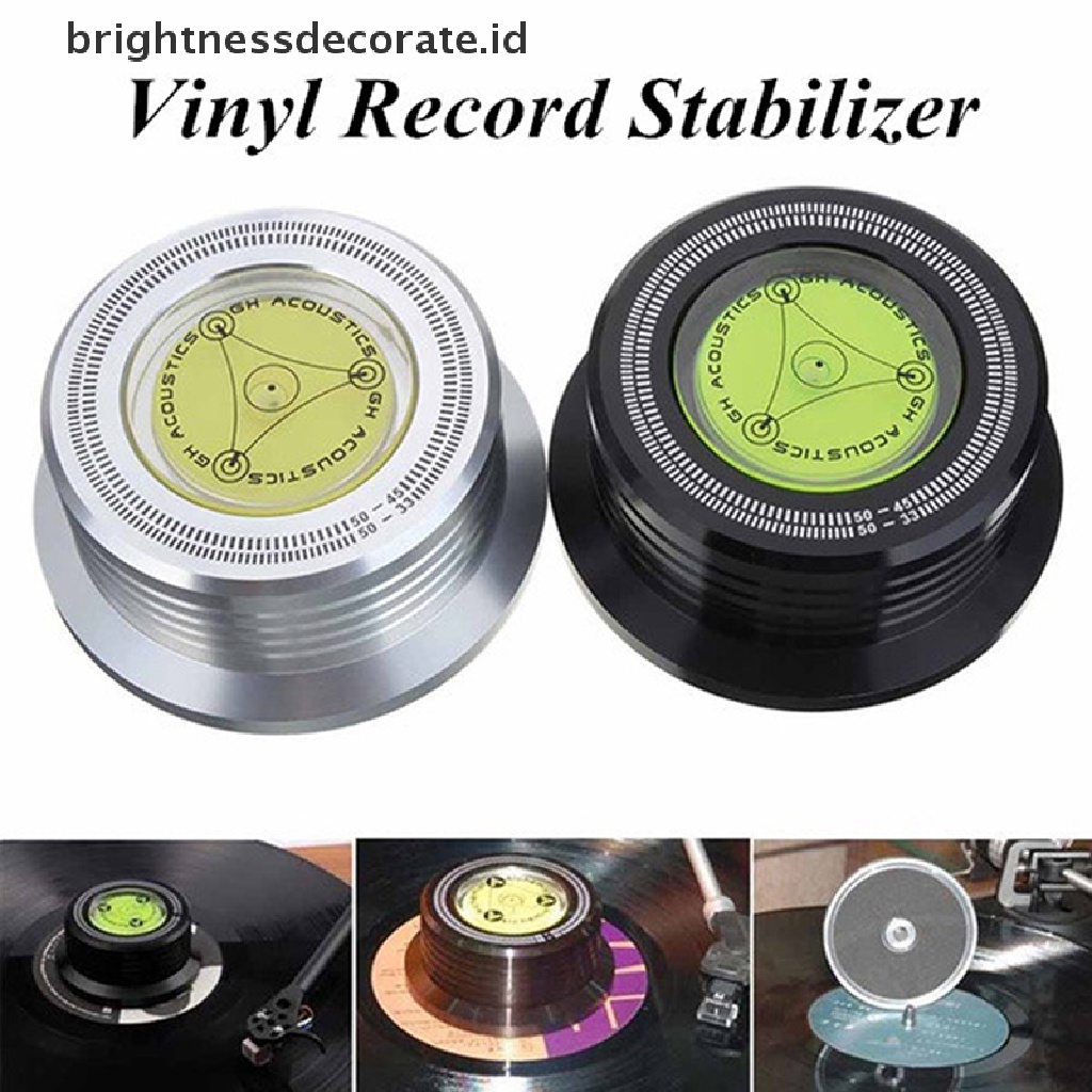 Penjepit Disk Stabilizer Lp Turntable Bahan Metal