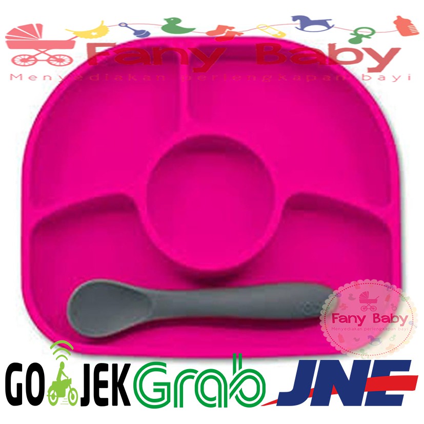 BBLUV YUMI SILICONE PLATE &amp; SPOON