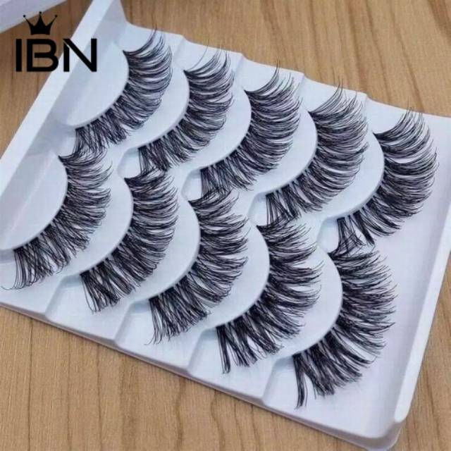 Bulu Mata Palsu 5 Pasang - Eyelashes Bulu Mata Palsu