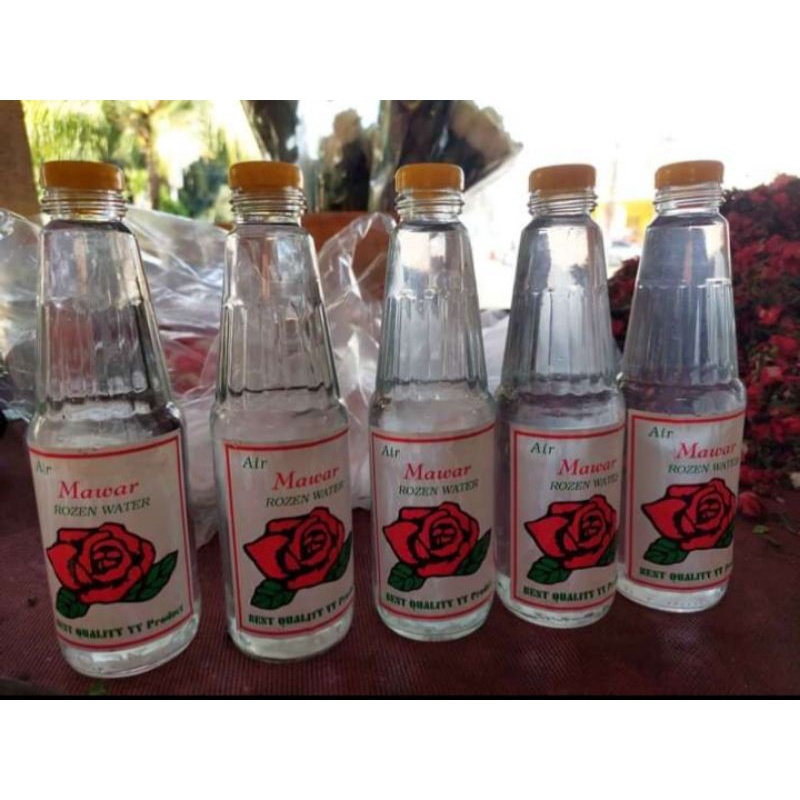 air mawar ziarah makam 1 lusin (12 botol)