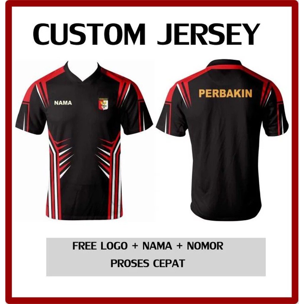 Baju Kaos Jersey Perbakin 612 Printing Custom