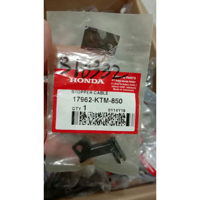 17962 KTM 850 Stopper Cable Dudukan Tarikan Kabel CHOKE SUPRA X125 KARISMA FITNEW REVO