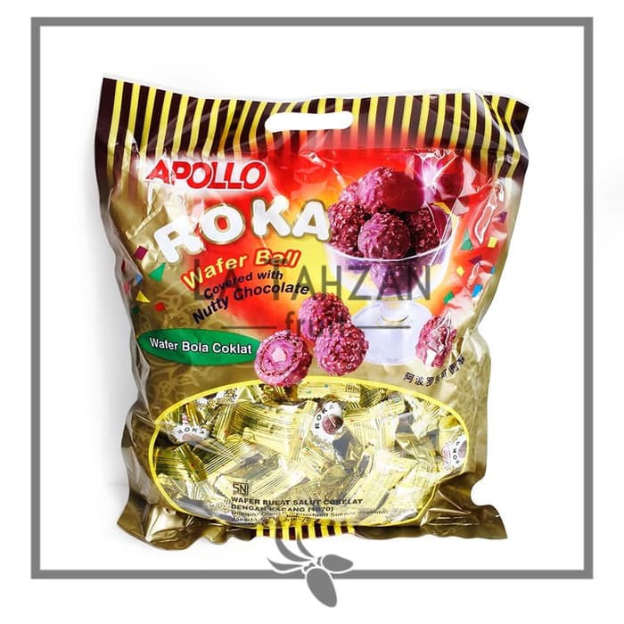 

Roka Coklat Apollo Wafer Ball Isi 80 Pcs