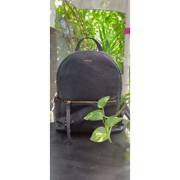 Ransel kulit asli textur kulit jeruk "Vincis"