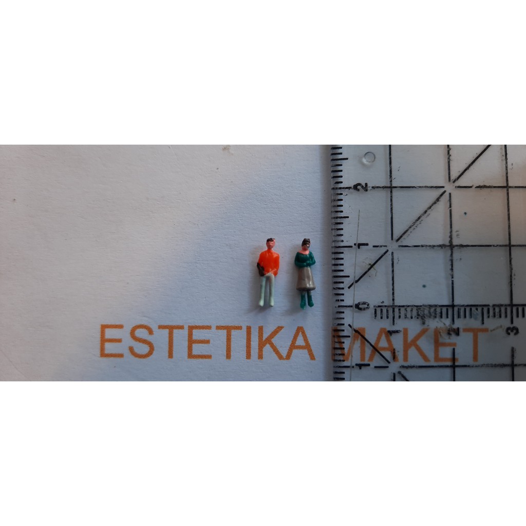 figure / orang orangan maket skala 1:150