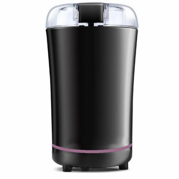 Marhies- Blender Bubuk Kopi, Kacang Hijau, Grinder Kopi, Penggiling Rempah - Hitam