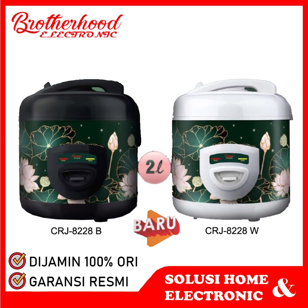 Magic Com / Rice Cooker CRJ 8228 / CRJ8228 / CRJ8228 GARANSI RESMI