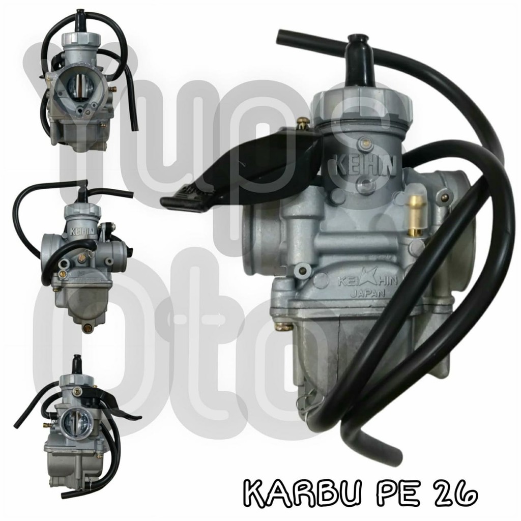 KARBU KARBURATOR KEIHIN PE24 PE26 PE28 / PE 24 26 28 CODE 115 UNTUK MIO BEAT VARIO FU JUPITER SCOOPY DLL-2