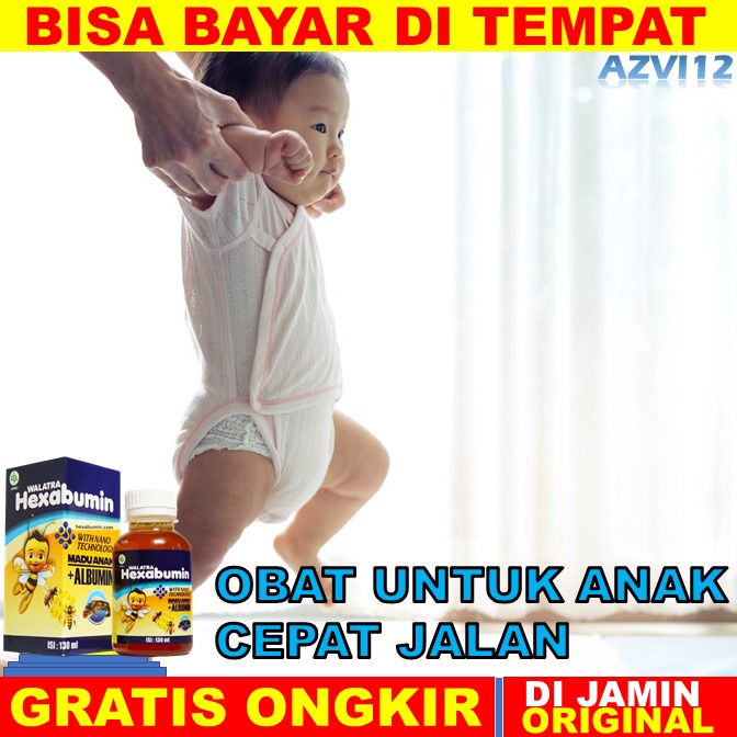 obat anak cepat jalan Hexabumin Anak Cepat Jalan, Madu Buat Bayi 11 Bulan Ke Atas, Vitamin Madu Untu