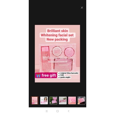 brilliant whitening skincare