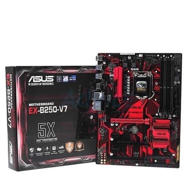 Motherboard Asus Ex B250 V7 Lga 1151 Shopee Indonesia