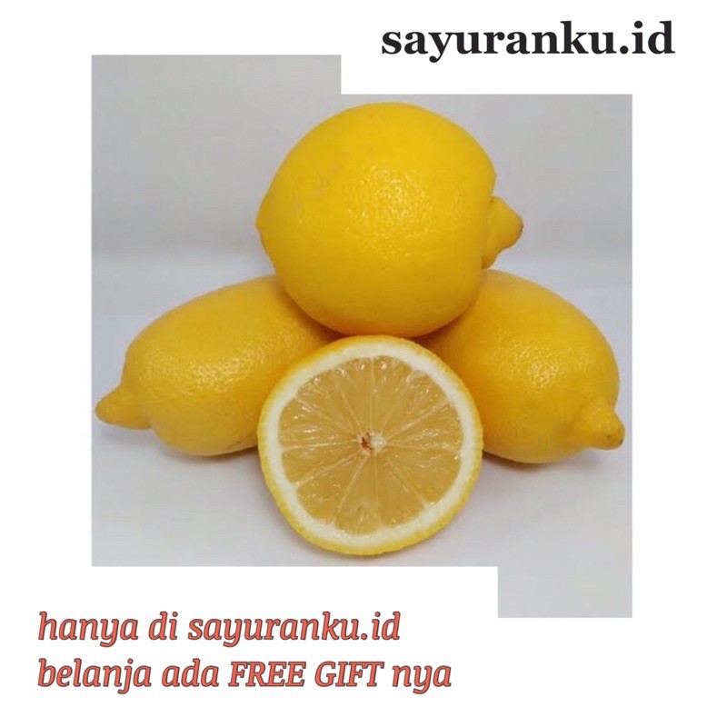 

jeruk lemon 1 pcs sayur segar sayuran fresh pasar murah pasar jakarta