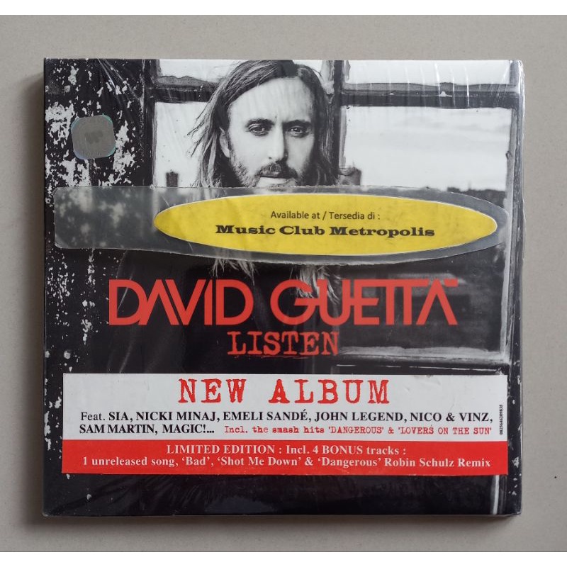CD DAVID GUETTA - LISTEN (2CD)