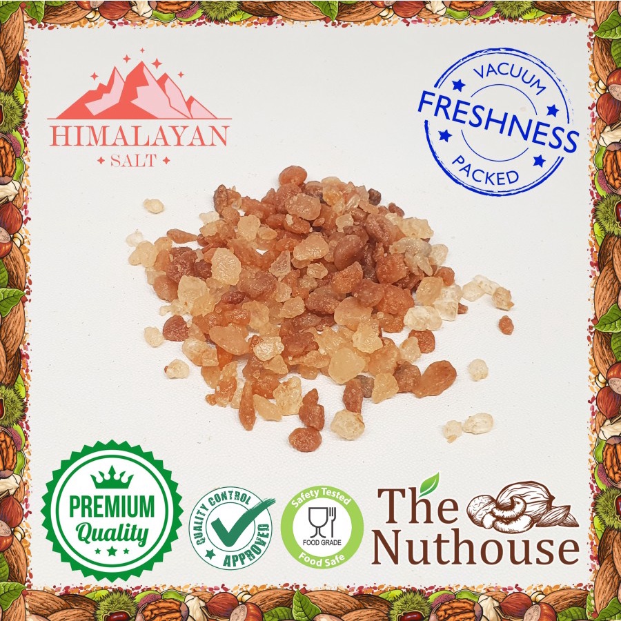 

100gr Himalayan Pink Salt / Garam Himalaya - KASAR / COARSE [Natural Organic]
