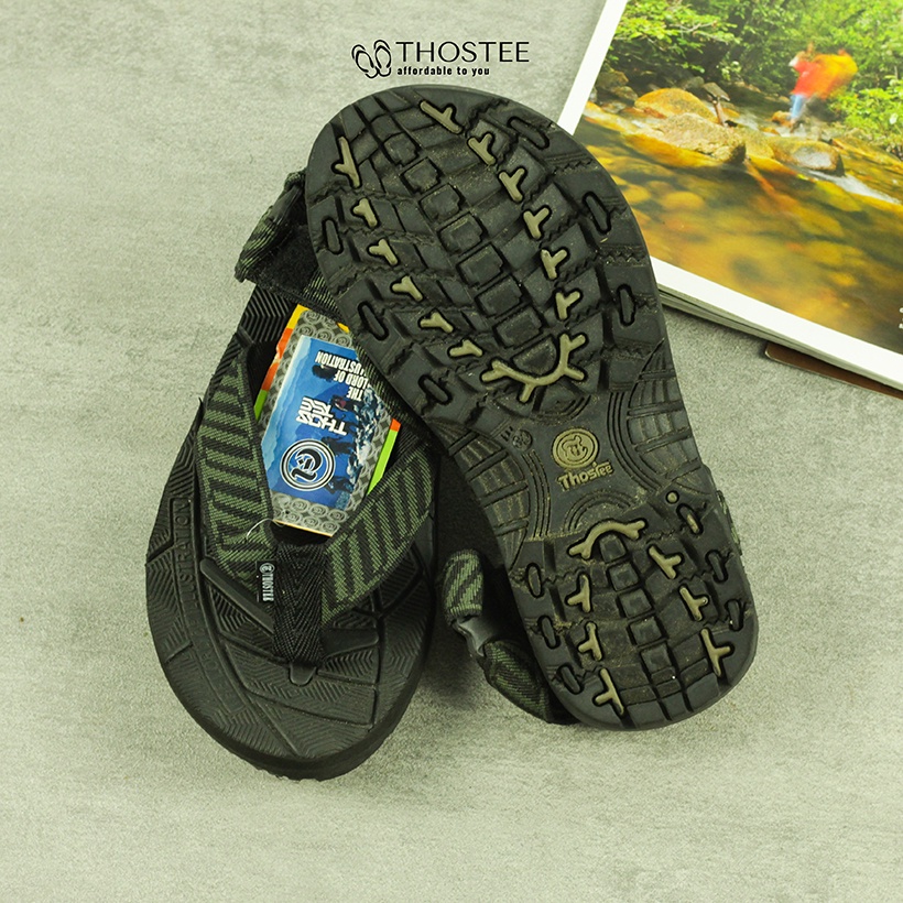 Sandal Gunung Pria Thostee Daun JGn 002 Aio