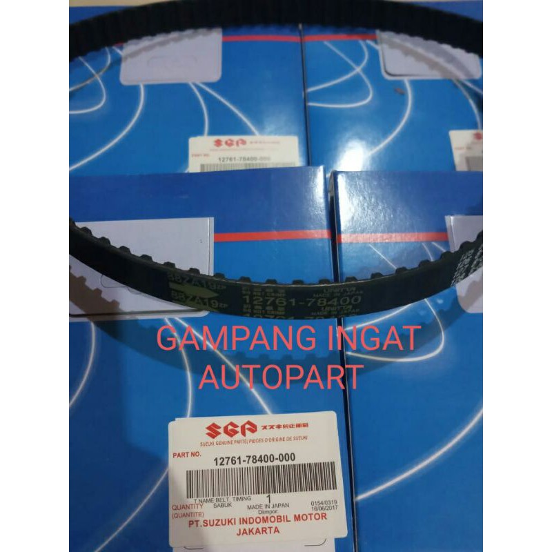Timing Belt Sabuk Mesin Tali Kipas Suzuki Carry Extra ST100 Katana Forza Karimun Grade A