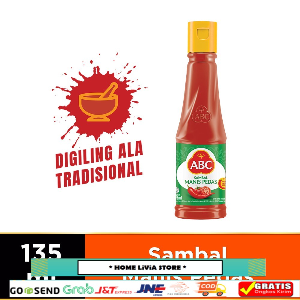 

ABC Sambal Manis Pedas 135 ml