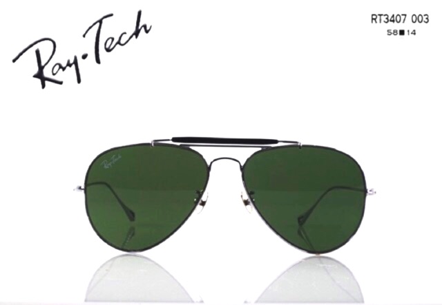 Ray tech RT3407 Green lens silver