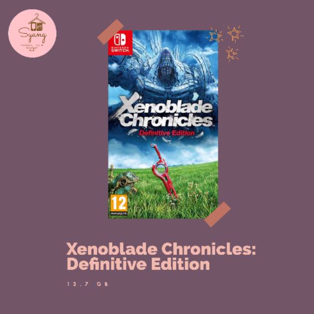 Xenoblade Chronicles Definitive Edition Nintendo Switch