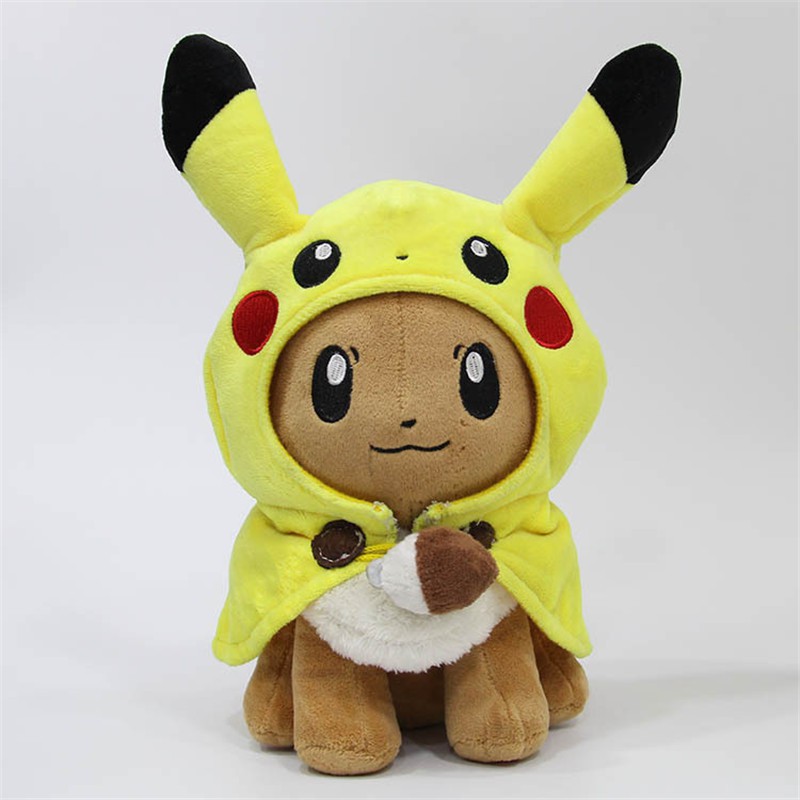 Boneka Pikachu Bahan Plush Ukuran 30CM Untuk Hadiah