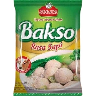 

Sobaso Bakso Rasa Sapi 250gr Tepung Adonan untuk Bakso Kemasan Hijau