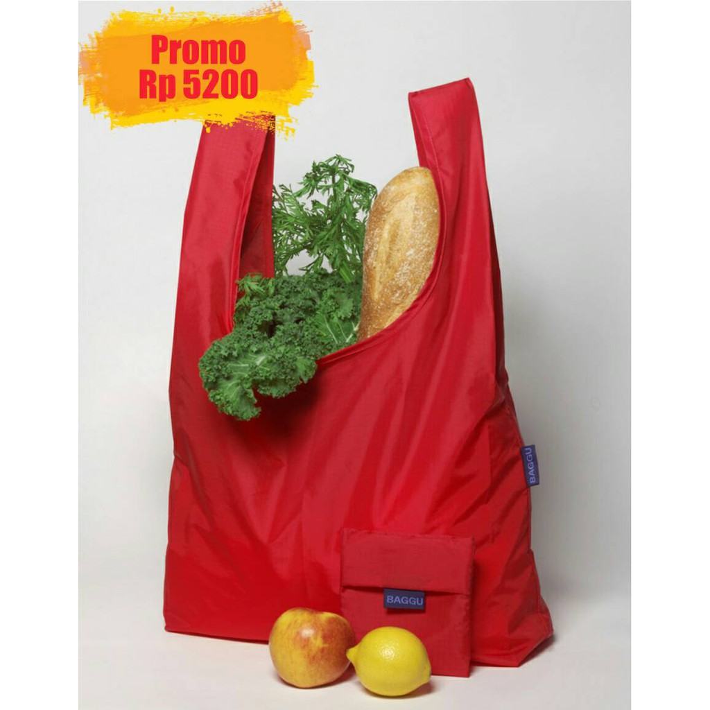 Baggu Tas Belanja Lipat Serbaguna Promo