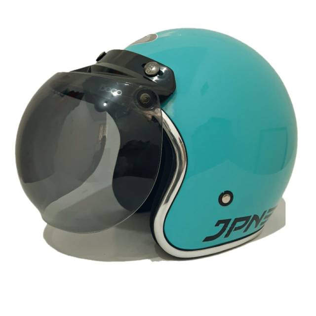 Helm JPN Sky Blue Glossy List Chrom