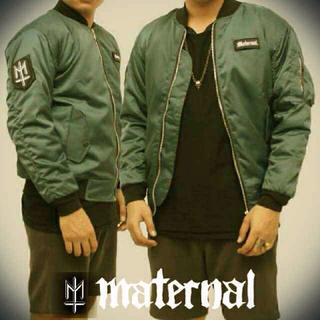 Jaket Bomber maternal
