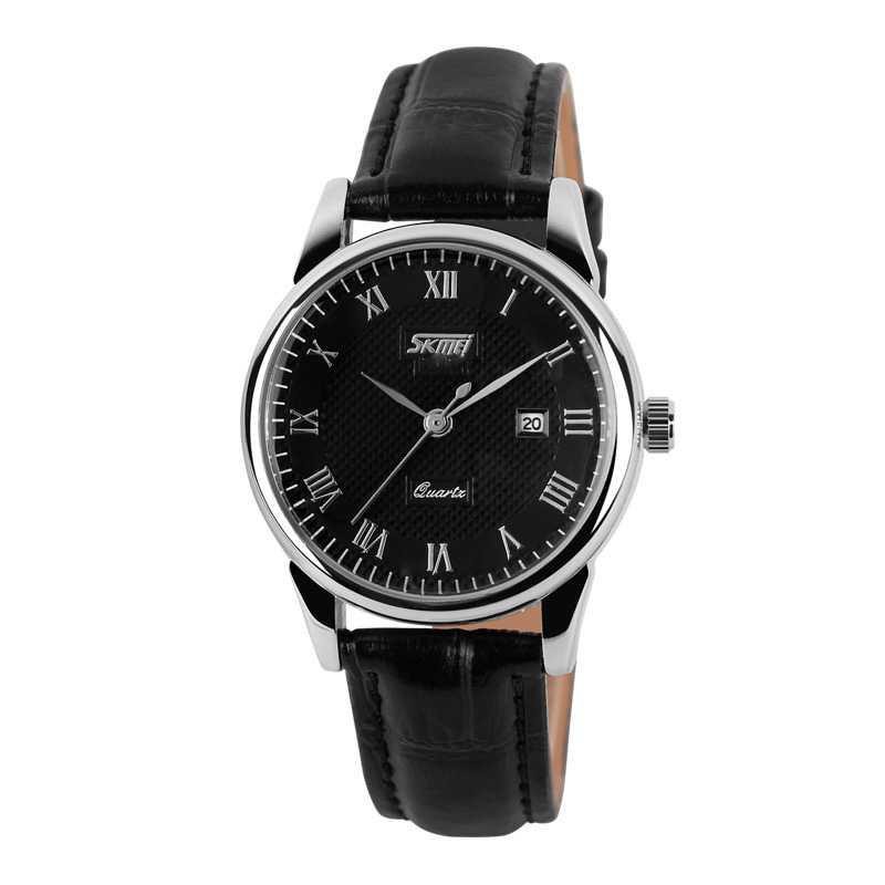 SKMEI Jam Tangan Analog - 9058CL [Wanita] [Hitam Hitam]