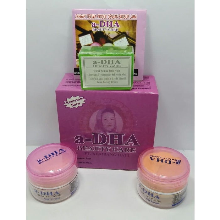 Cream Herbal Adha Pink HOLO Original - Cream Adha Perawatan WajaH