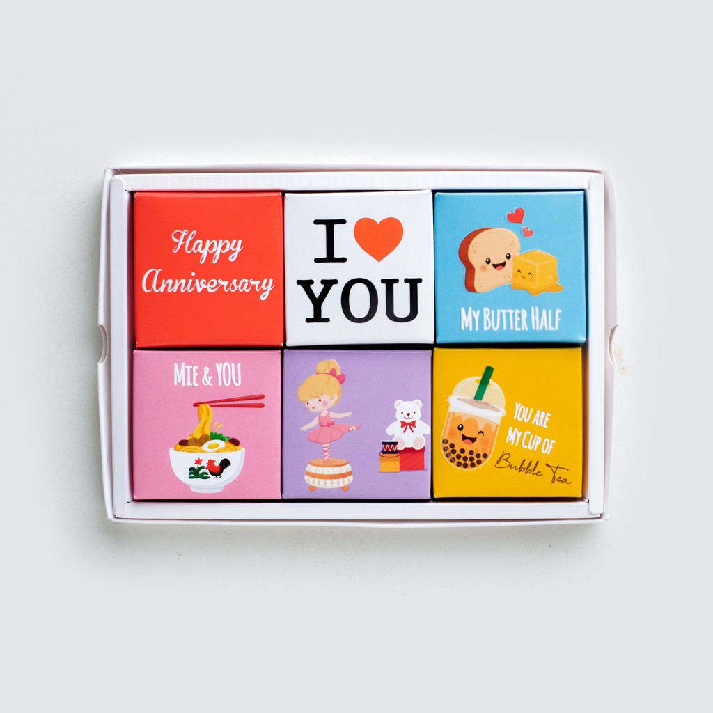 

Letter Box - Kado Anniversary Coklat 3x2