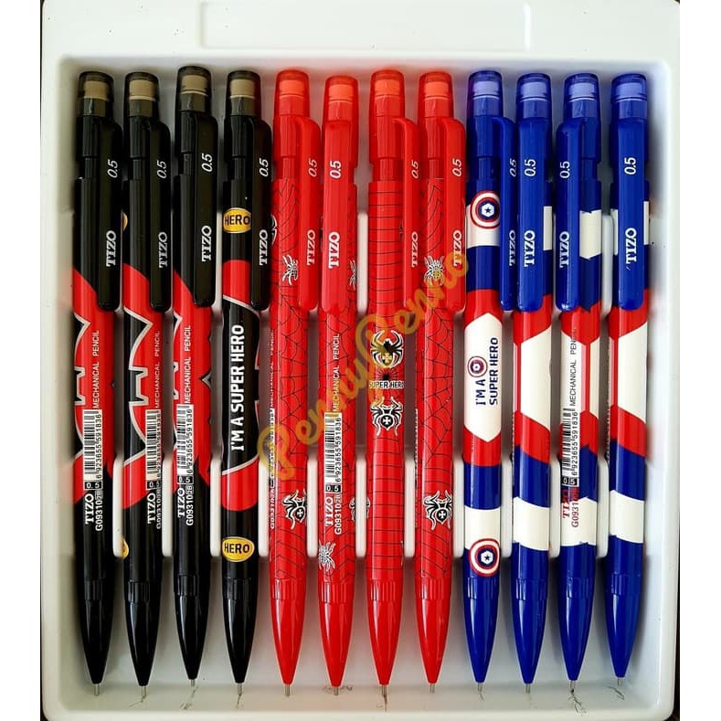 

Pensil Mekanik Superhero