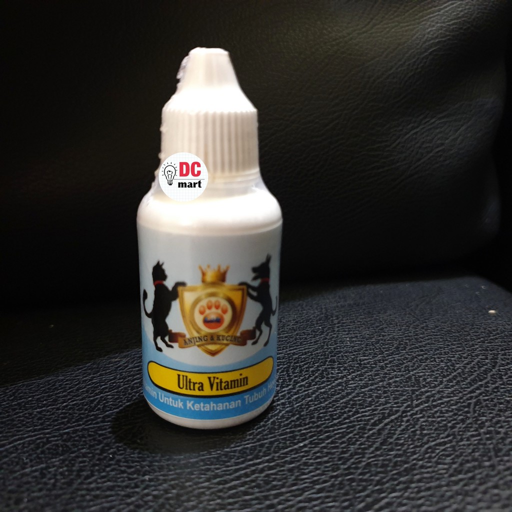 Ultra Vitamin 30ml Raid All Daya Tahan Tubuh Hewan Kucing Anjing Binatang