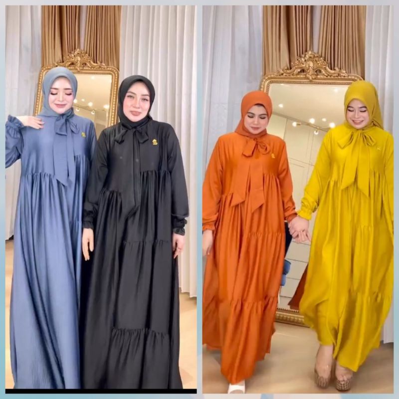 GAMIS SILK UMPAK BY SHELLASAUKIA