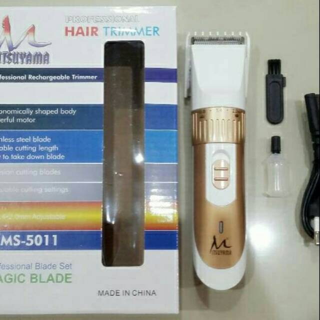 HAIR TRIMMER /HAIR CLIPPER /ALAT POTONG RAMBUT BATERAI CHARGER