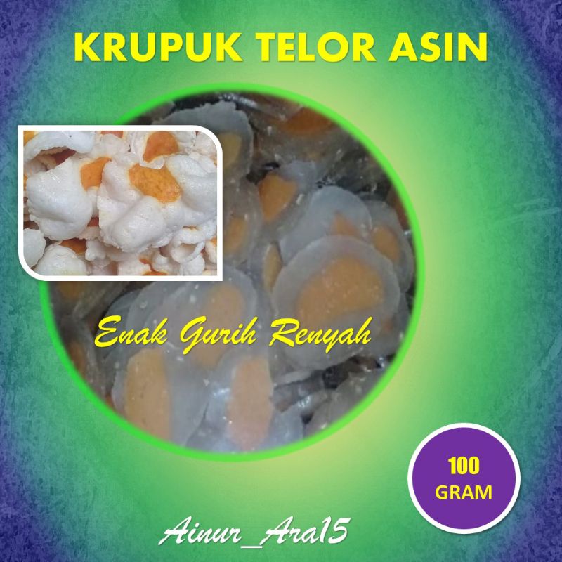 

KRUPUK TELOR ASIN