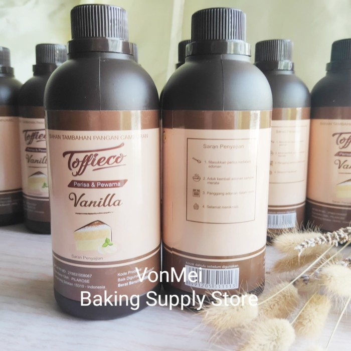 

Ht662D Toffieco Vanilla Paste Perisa Pasta Vanila 500 Gr Wangi Ht5H