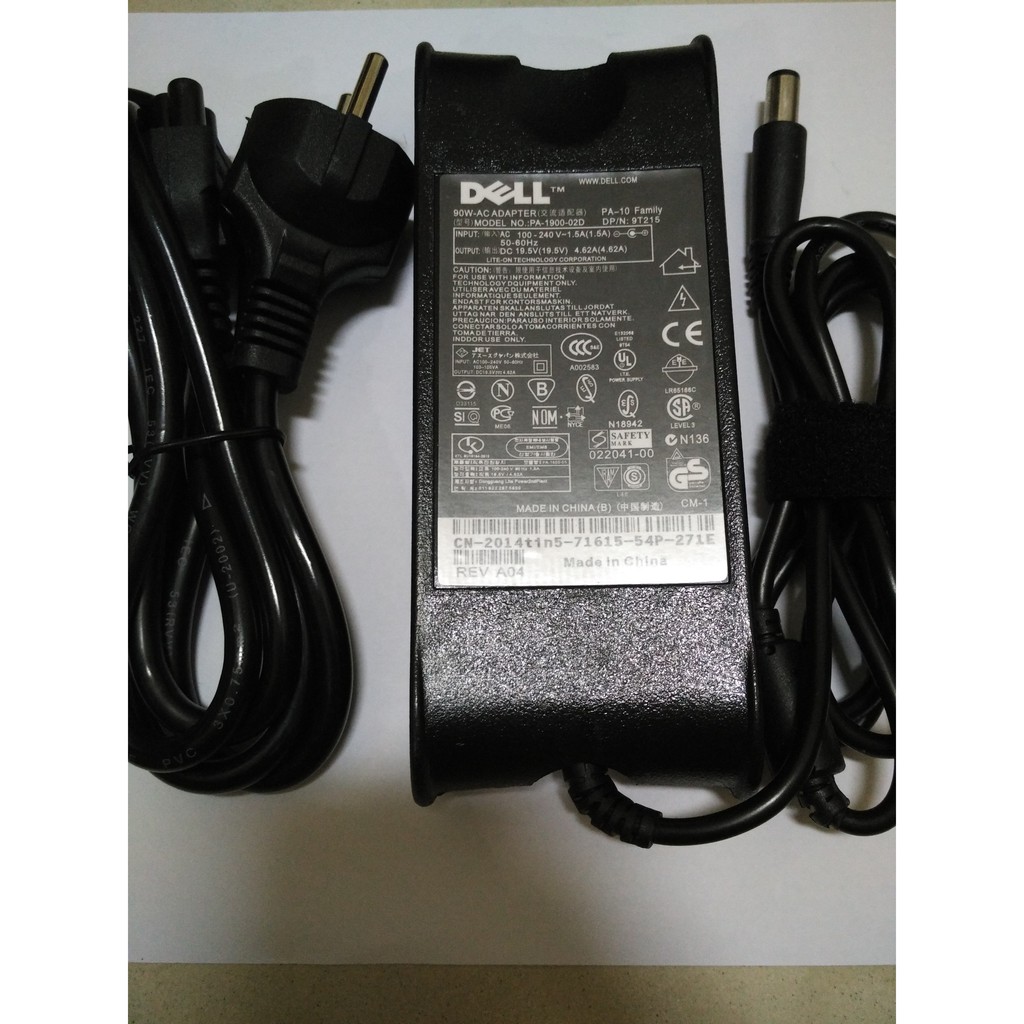 MURAH MERIAH Adaptor DELL 19.5v 4.62a ORIGINAL Inspiron 1150 Latitude D400 Precision M20 Vostro 1000