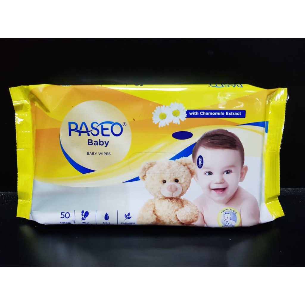 deosofficialstore_TISSUE BASAH PASEO ISI 50 SHEETS [BELI 1 GRATIS 1]