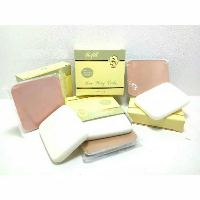 Refill Viva Queen Two Way Cake Compact Powder Bedak Padat