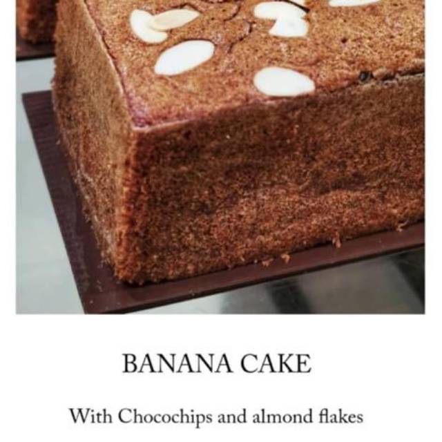 

Banana cake