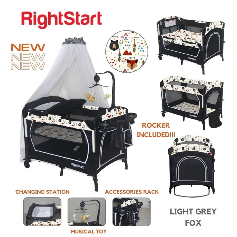 Right Start Comford Playard Babybox